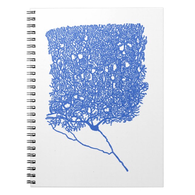 Purkinje Cell Spiral Notebook (Front)