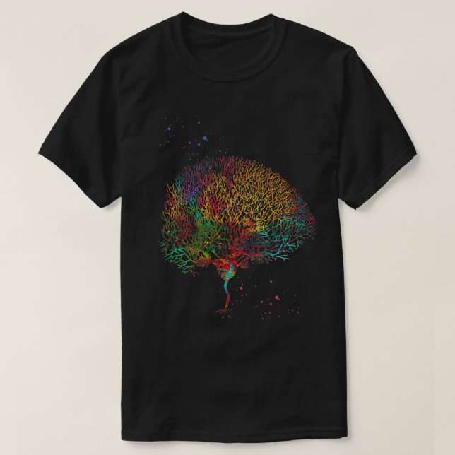 Purkinje Neuron 3 T-Shirt (Design Front)