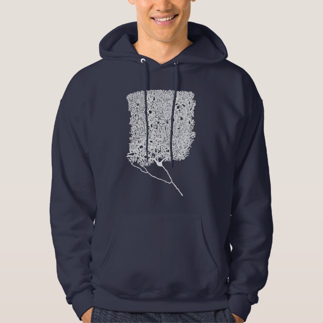 Purkinje (white) hoodie (Front)