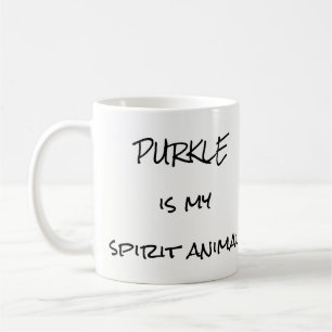 purkle is my spirit animal mug