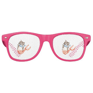 Purmaid Cat Mermaid Retro Sunglasses