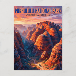 Purnululu National Park Australia Postcard