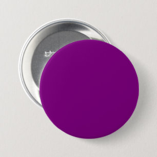 Purple 800080 Color - Add a Name Option 7.5 Cm Round Badge