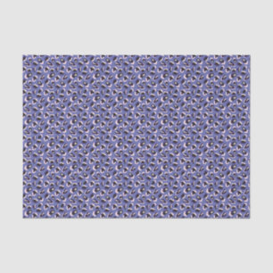 Purple Abstract Animal Print Tissue Paper