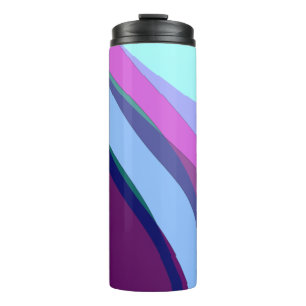 Purple Abstract Art 308 Thermal Tumbler