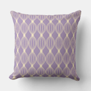 Purple Abstract Pattern by storeman Cushion