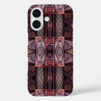 Purple Abstract Stained Glass Pattern Rennie Mac