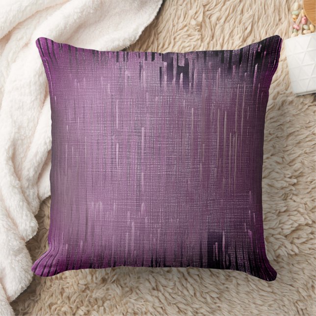 Purple abstract texture cushion (Blanket)