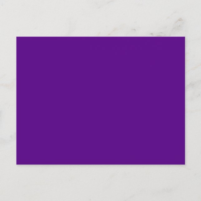 Purple Accent Colour Decor Background Customisable Postcard (Front)