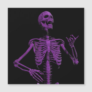 purple air guitar skeleton