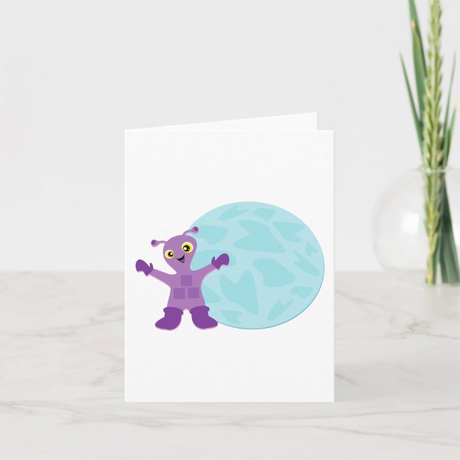 Purple Alien Card (Creator Uploaded)
