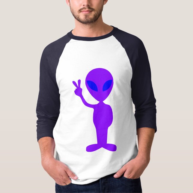 Purple Alien T-Shirt (Front)