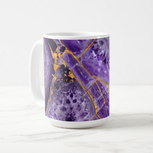 Purple Amethyst Coffee Mug