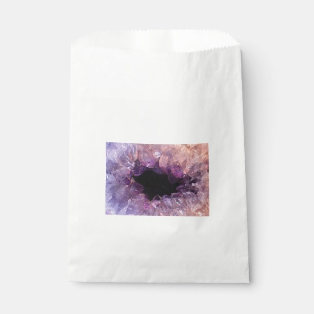 Purple Amethyst Favour Bags (Front)