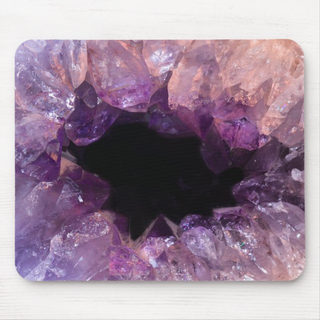 Purple Amethyst Mouse Pad (Front)