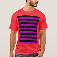 Purple and Black Horizontal Stripes Graphic 1