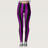 Purple and Black Large Size Vertical Stripes