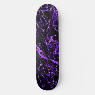Purple and Black Marble, Skateboard