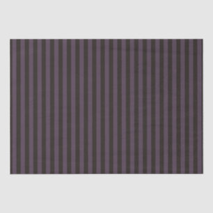 Purple and Black Stripes Pattern Halloween Tissue Paper