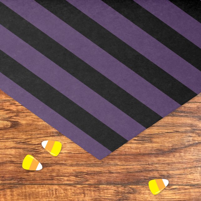 Purple and Black Stripes Pattern Tissue Paper (Purple and black stripes pattern tissue paper .)