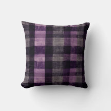 Purple and Black Tartan