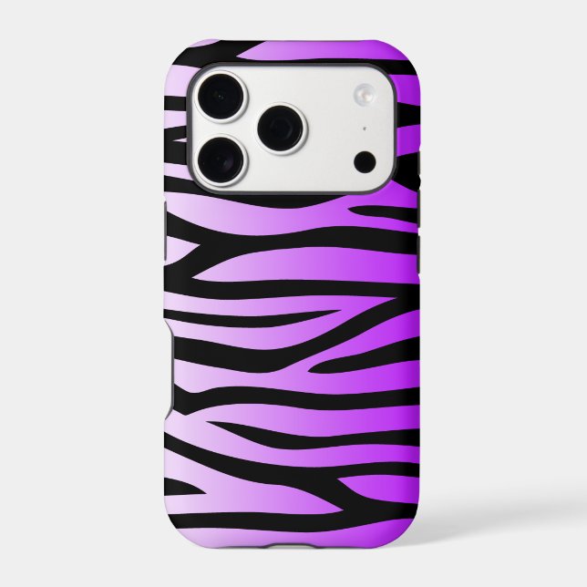 Purple and Black Zebra Pattern (Back)