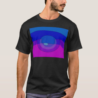 Purple And Blue Abstract 1007 T-Shirt