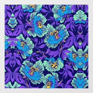 Purple and Blue Flowers William Morris