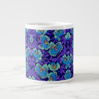 Purple and Blue Flowers William Morris