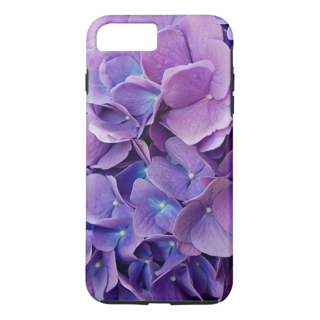 Purple and Blue Hydrangea Photograph Case-Mate iPhone Case (Back)