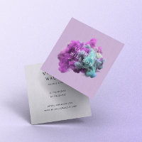 Purple and Blue Smoke Effect Modern