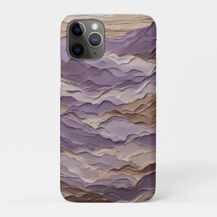 Purple and Brown Mystic Mountain Case-Mate iPhone Case