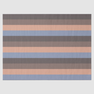 Purple and brown stripe tissue paper
