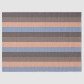 Purple and brown stripe tissue paper