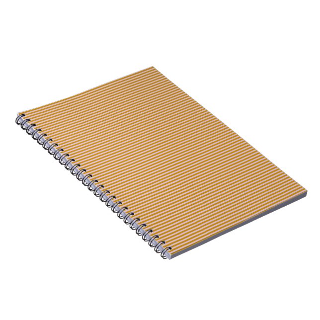 Purple and brown stripes notebook (Right Side)
