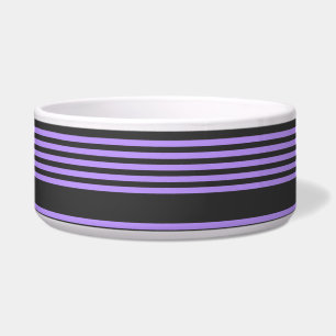 Purple and charcoal five stripe pattern