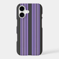 Purple and charcoal five stripe pattern