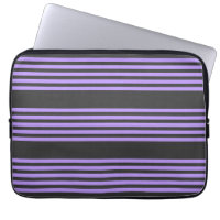 Purple and charcoal five stripe pattern