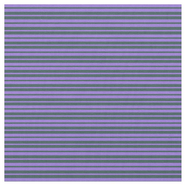 Purple and Dark Slate Grey Coloured Pattern Fabric (Close Up)
