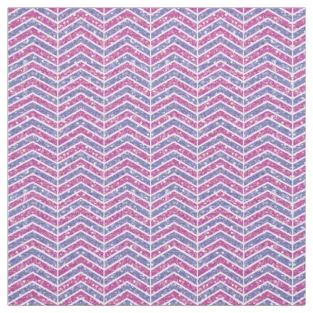 Purple and Fuchsia Glitter Pattern Fabric (Swatch)