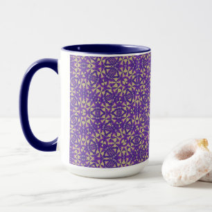 Purple and Gold Big Mug