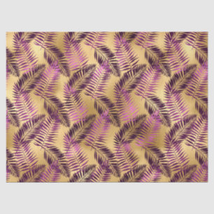 Purple and Gold Leopard Series Design 10 Tissue Paper