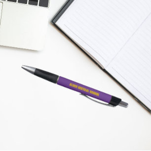 Purple and Gold School Name Colours