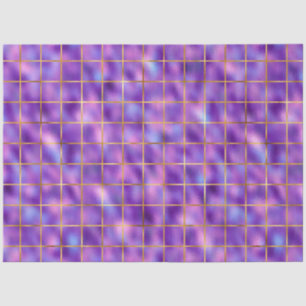 Purple and Gold Series Design 3 Tissue Paper