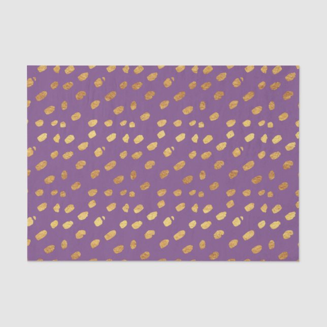 Purple and Gold Tissue Paper (Front)