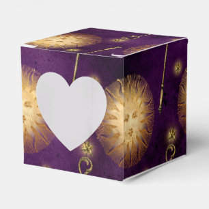 Purple and Gold Wizard Favour Box