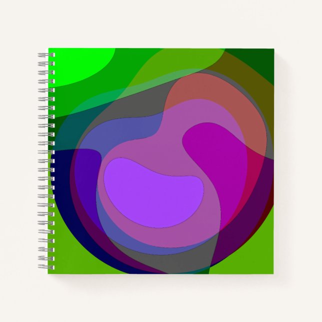 Purple And Green 403 Notebook (Front)
