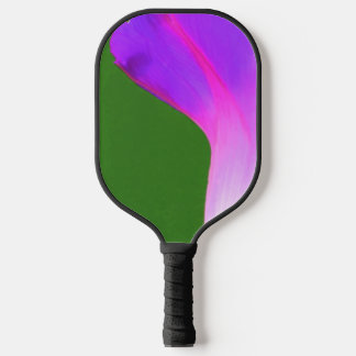 Purple and Green Pickleball Paddle