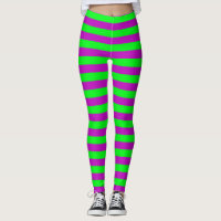 Purple and Green Stripes Design