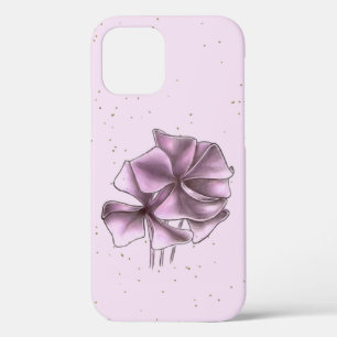 Purple and Lavendar Flower iPhone 12 Case